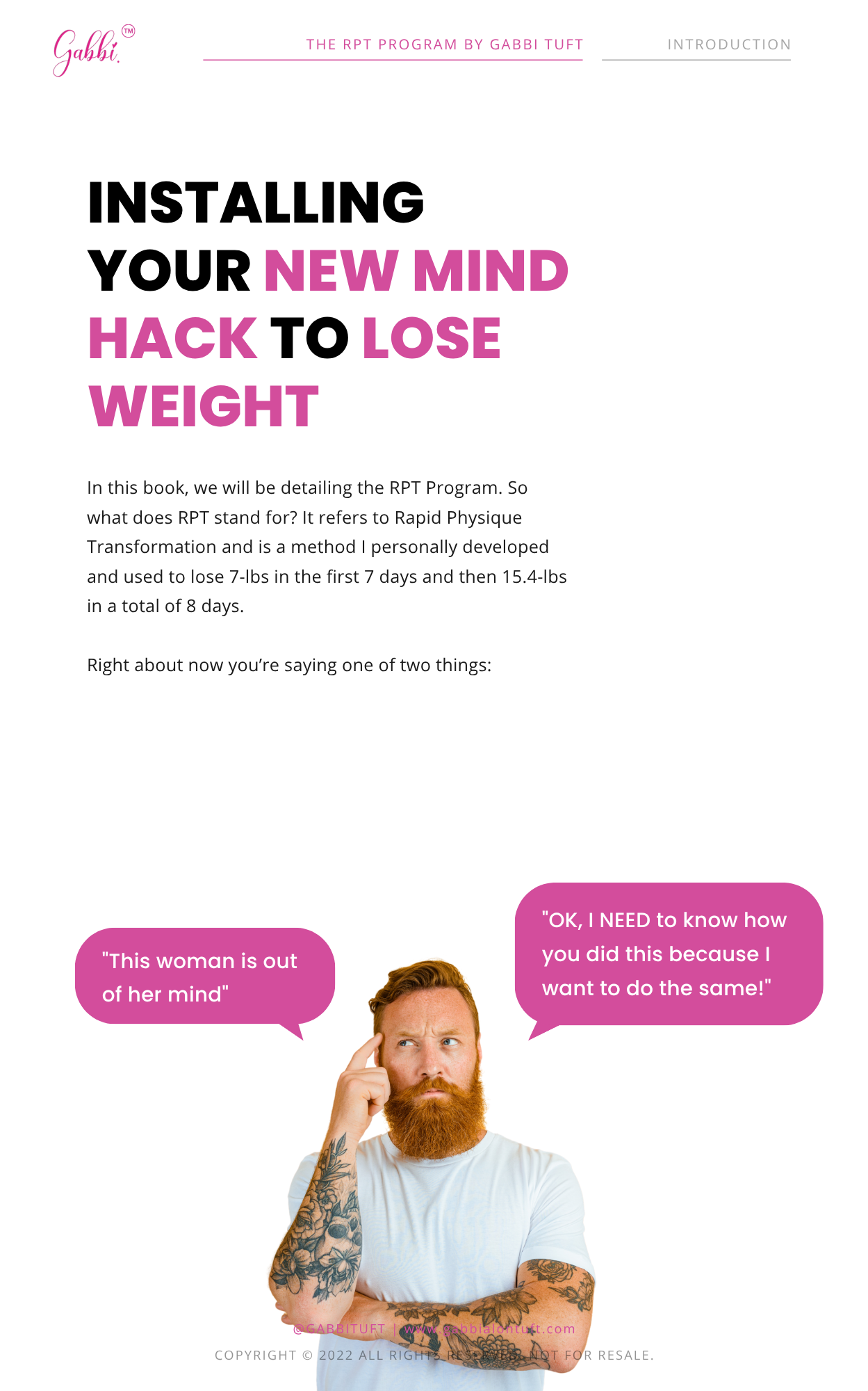 The RPT Program