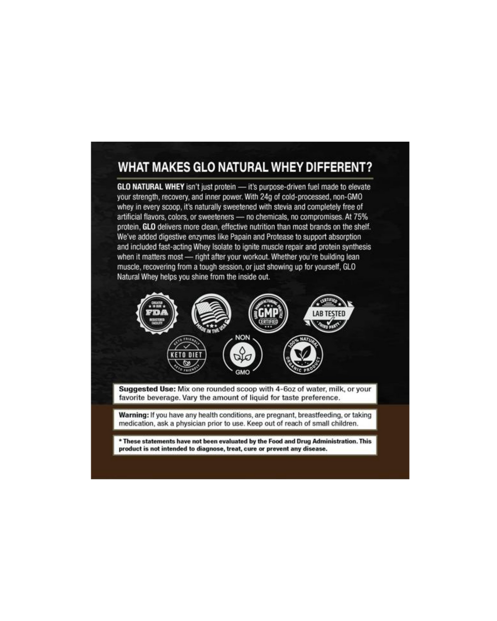 Cold-Processed Natural Whey Protein