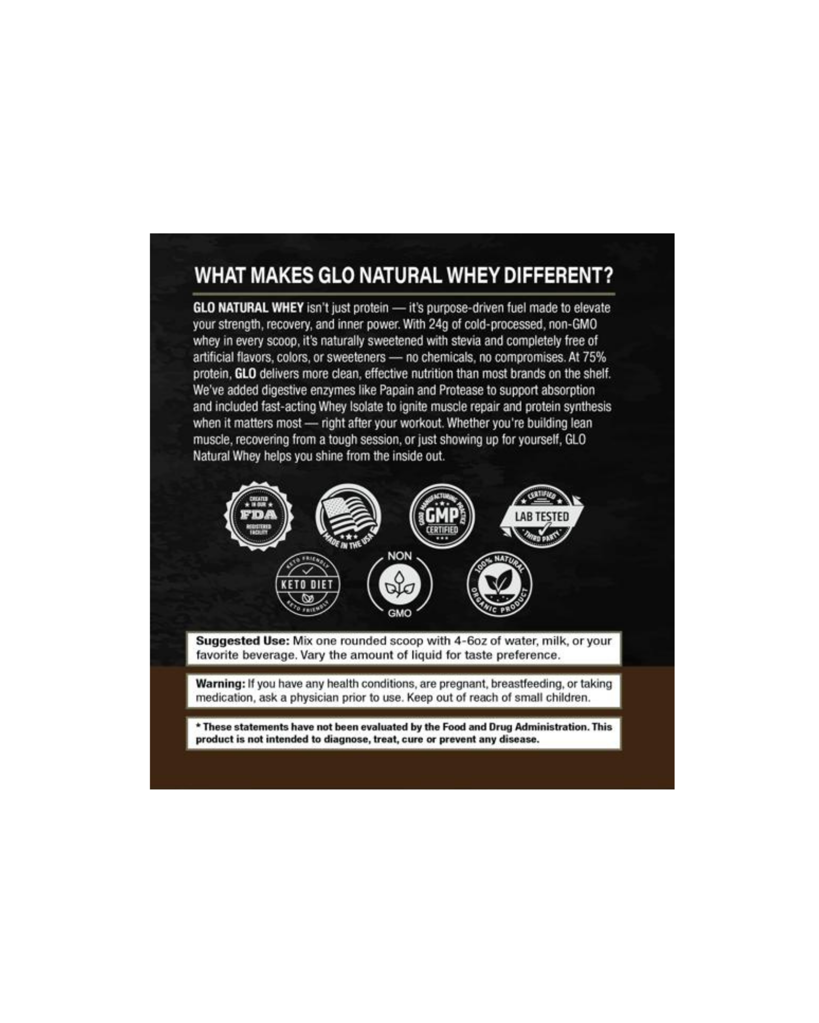 Cold-Processed Natural Whey Protein