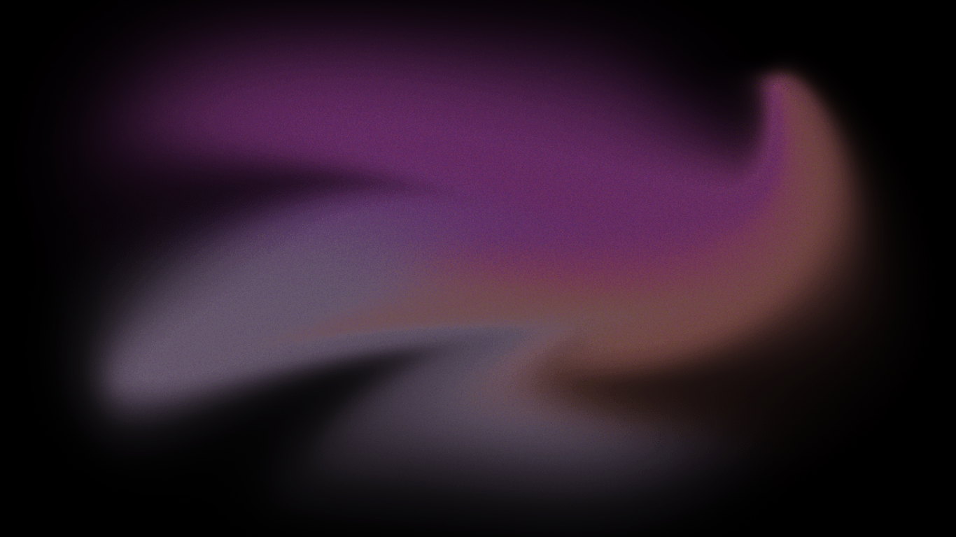 Abstract gradient of purple and pink on a black background