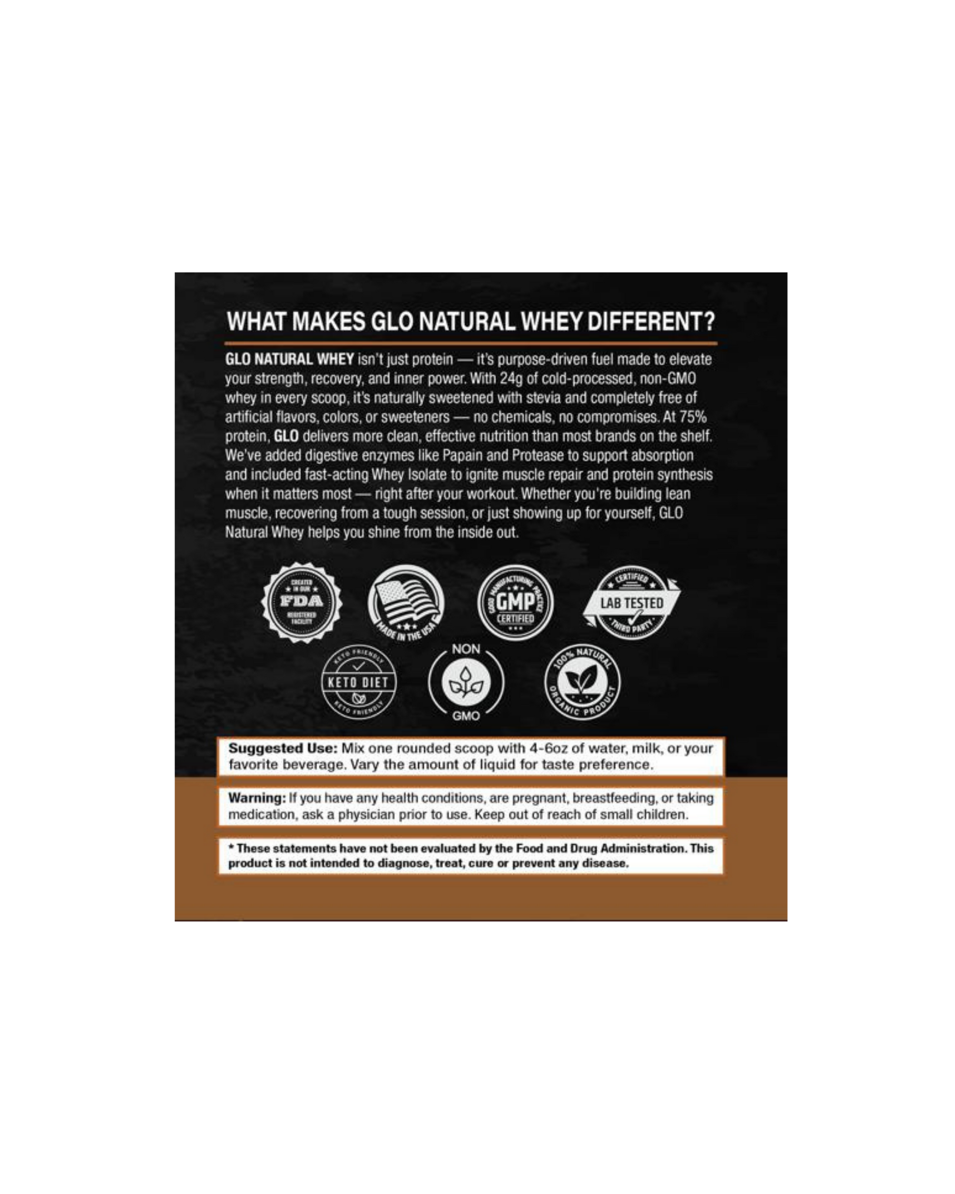 Cold-Processed Natural Whey Protein